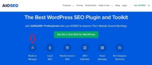 Use All in One SEO (AIOSEO) to redirect your website URLs and new links without losing your SEO rankings and SEO score