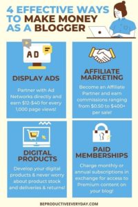 Bloggers vs Influencers: 4 Effective Ways to Make Money As A Blogger