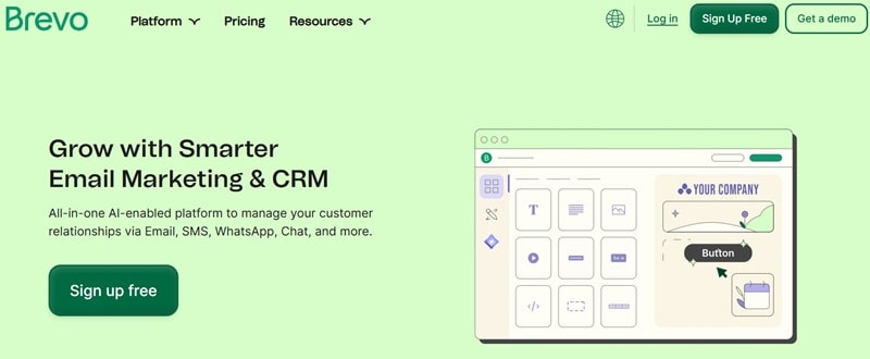 Brevo is a platform to grow online with email marketing