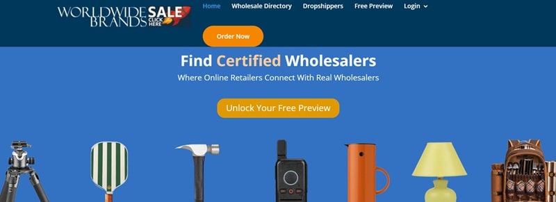 Worldwide Brands is a dropshipping supplier to find certified wholesalers
